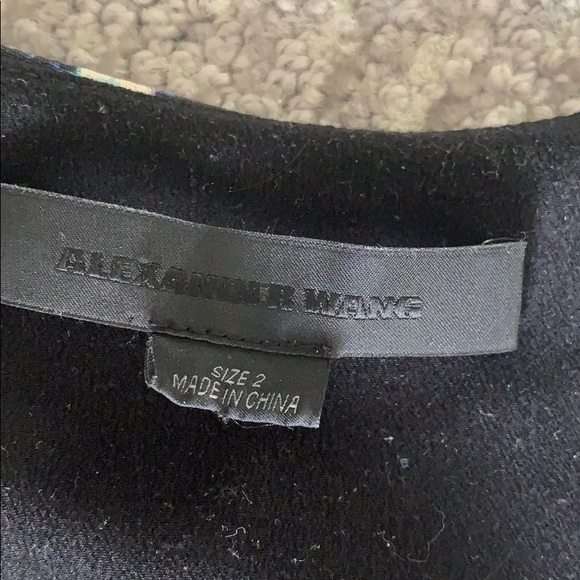 NWOT Alexander Wang Acid Wash Silk Dress Size 2 - Picture 6 of 6